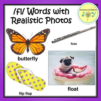 Preview of /fl/ Words with Photos