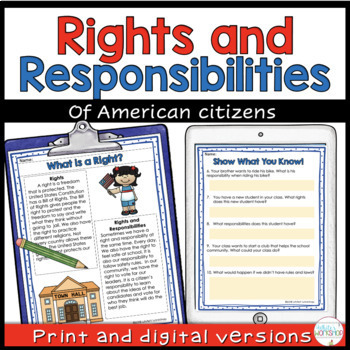 Preview of Rights and Responsibilities for Citizens