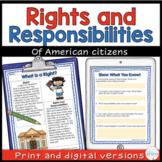 Rights and Responsibilities for Citizens