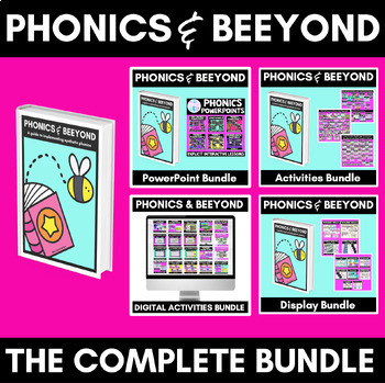 Preview of PHONICS & BEEYOND COMPLETE BUNDLE
