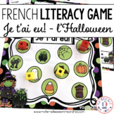 Jeu Je t'ai eu! Halloween (FRENCH Halloween Literacy Game)