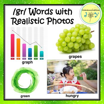 Preview of /gr/ Words with Photos
