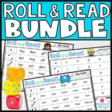 Roll and Read BUNDLE | Letter Names Nonsense Words Short V
