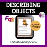 Describing Objects for FALL| Digital or Printable