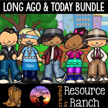 Preview of Long Ago and Today Bundle