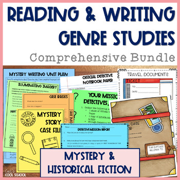 Preview of Reading & Writing Genre Unit: Mystery & Historical Fiction