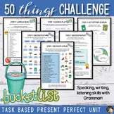 Reversed Bucket List Challenge - End of the year Unit