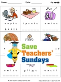 -ic Words Lesson Plan, Worksheets and Other Teaching Resources