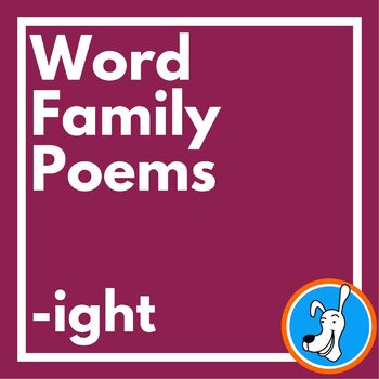 Preview of Word Family Poems: ight