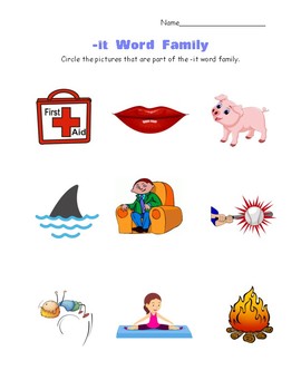 -it Word Family by Get DEPArty Started | TPT