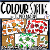 Te Reo Maori Sorting by Colour Mats & Pictures for New Zea