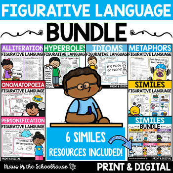 Preview of Figurative Language Activities Bundle