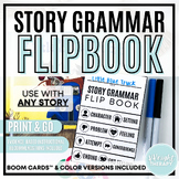 Story Grammar Flipbook | Narrative Comprehension & Retell 
