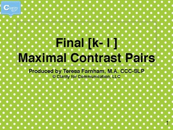 Preview of [k-l] FINAL Maximal Contrast Pairs Bingo