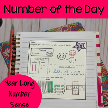 Preview of Number of the Day First Grade (Decomposing Numbers)