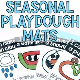 Playdough Mats. Fall, Winter, Spring & Summer Fine Motor P