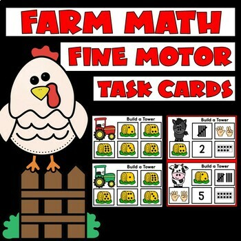 Preview of Farm Number Sense | Counting Towers