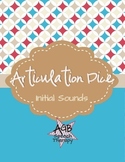 Articulation Dice - Initial Sounds