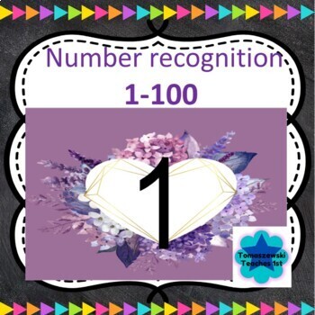 Preview of  number recognition 1-100