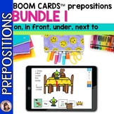 Boom Cards  Prepositions Spatial Concepts Bundle Special E