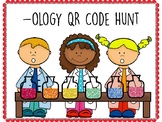-ology (study of) QR Code Hunt (Content Review or Notebook Quiz)