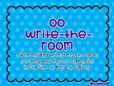 'oo' Differentiated Write the Room