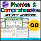 'oo' (Long o) Phonics and Comprehension Worksheets