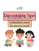 Decodable Text - oo diphthong sounds