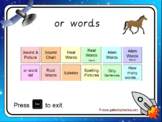 The 'or' Phonics PowerPoint