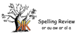 /or/ Spelling Daily Review/Warm Up- ar, au, aw, or, al, a-