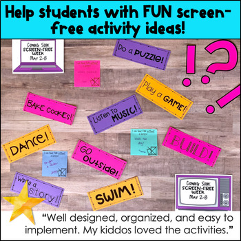 Screen Free Week Supports School Success and Whole Body Play