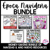 Época Navideña BUNDLE Navidad Año Nuevo Spanish Christmas 