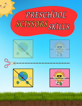 Preview of ♥Preschool Scissors Skills♥