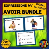 Avoir French Boom Cards, Digital Flashcards, Expressions w