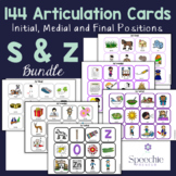 /s/ and /z/ Articulation Cards - Initial, Medial and Final