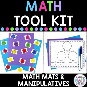 Preview of Individual Math Tool Kit | Math Mats | Manipulatives