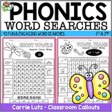 Phonics Word Searches for First Grade