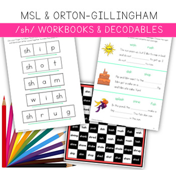 Preview of MSL and Orton Gillingham /sh/ Digraph Bundle