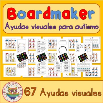 Boardmaker símbolos y gráficos el autismo ayuda visual tarjetas programar 1000+ pectorales
