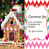 Gingerbread Fun : ELA and Math Stations