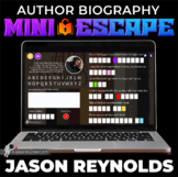 Jason Reynolds Mini-Escape - Middle School ELA Author Biography