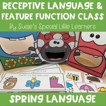 Preview of SPRING FEATURE FUNCTION CLASS FOR PRESCHOOL SPECIAL ED & SPEECH