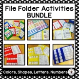 File Folder Activities for Basic Skills BUNDLE