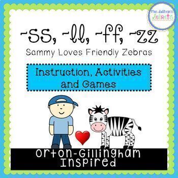 Ss Ll Ff Zz Sammy Loves Friendly Zebras Og Inspired Print Digital