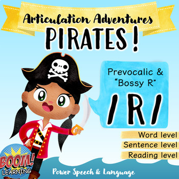 Preview of R Articulation, Boom Cards Speech Therapy, R Controlled, Bossy R, Prevocalic R