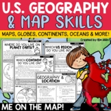 US Geography Map Skills | Maps and Globes, Continents, Oce