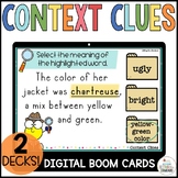 Context Clue Boom Cards Bundle