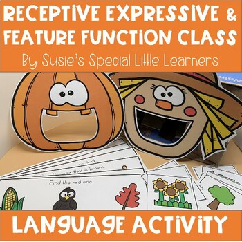 Preview of FALL FEATURE FUNCTION CLASS PRESCHOOL SPECIAL ED & SPEECH