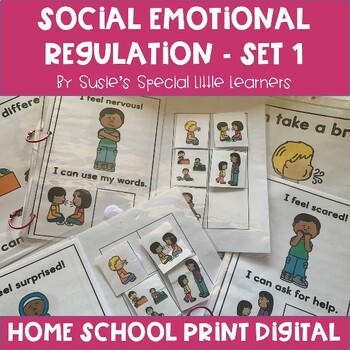 Preview of SOCIAL EMOTIONAL LEARNING FOR PRESCHOOL SPECIAL ED