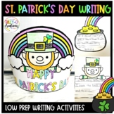 St. Patrick's Day Writing and Crowns | English and Spanish